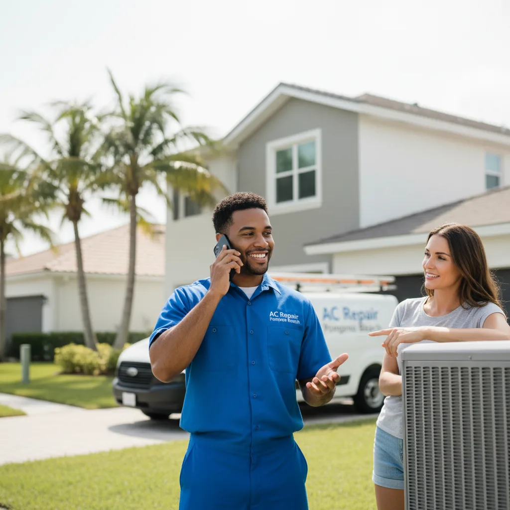 AC Repair Pompano Beach customer support in Ocean Gate
